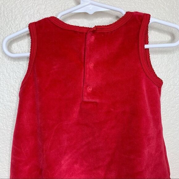 Carter’s 9 Months Baby Girl Embroidered Santa Dress - Picture 7 of 10